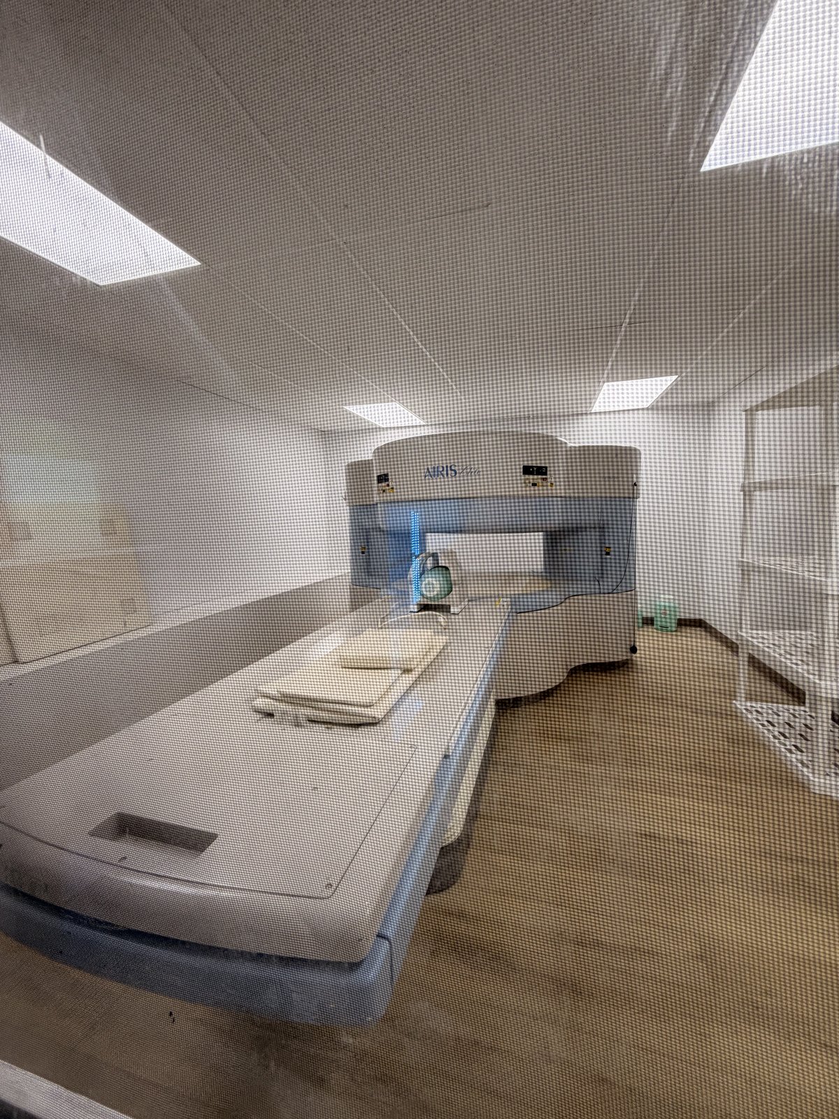 Finished MRI room with ceiling lighting